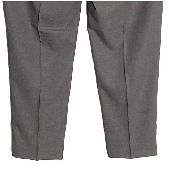 Nautica Ceylon Dress Pant Men's 42x32 Flat Front Active Stretch Dark Grey NEW - Picture 7 of 12